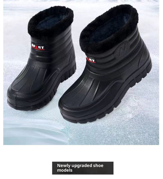 Botas de Trabajo Impermeables con Forro Térmico para Hombre - Image 8