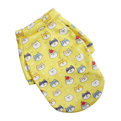 Suéter Floral de Felpa Delgada para Perros - Moda Canina Elegante - Image 5