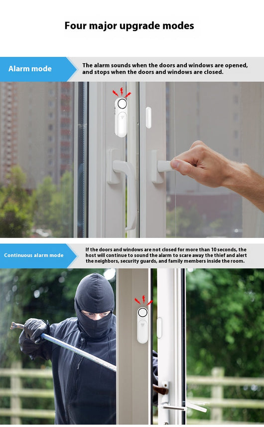 Alarma de Seguridad para Puertas y Ventanas con Red Protectora - Image 13