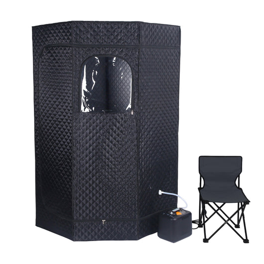 Sauna Portátil Plegable con Generador de Vapor - Sistema Completo para el Cuerpo