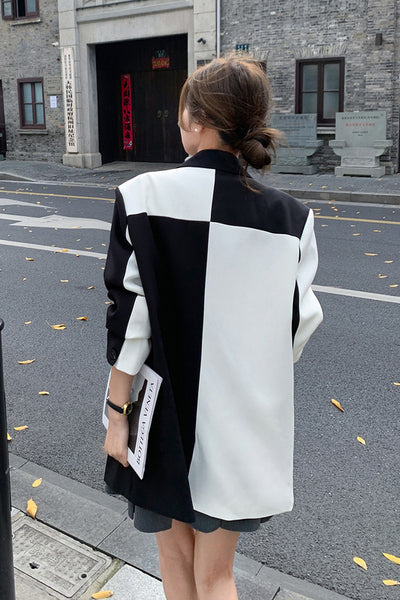 Blazer Suelto de Corte Perfecto para Mujer - Diseño Nicho Talla Pequeña - Image 4