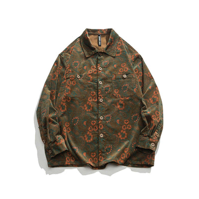 Camisa Floral Vintage Otoño - Diseño Clásico - Image 2