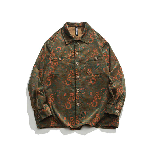 Camisa Floral Vintage Otoño - Diseño Clásico - Image 2