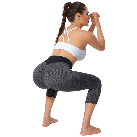Pantalones de Yoga Cortos y Ajustados Efecto Durazno - Image 31