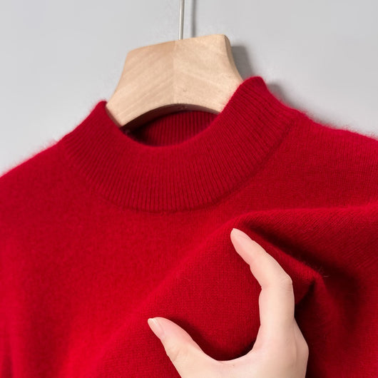 Suéter Cuello Alto Casual para Hombre - Diseño Minimalista Versátil - Image 3