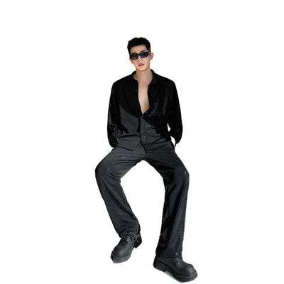 Conjunto Casual de Camisa y Pantalón para Hombre - Image 5