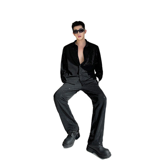 Conjunto Casual de Camisa y Pantalón para Hombre - Image 5