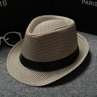 Gorra de Cuadros Houndstooth Clásica para Hombre - Estilo Europeo y Americano - Image 16