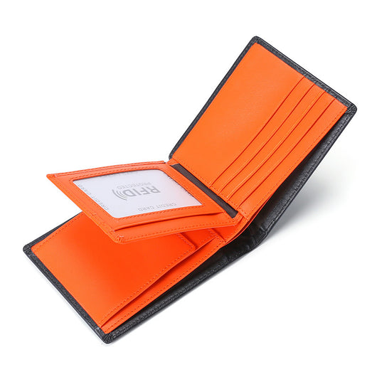 Billetera de Cuero para Hombre con Protección RFID Anti-Fraude - Image 7
