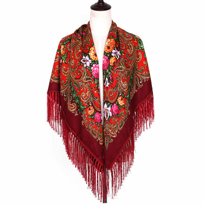Chal Tibetano Cálido para Otoño e Invierno - Image 10