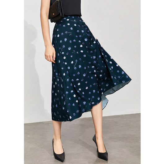 Falda Plisada Estampado Lunares Francés con Letras - Image 11