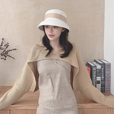 Sombrero Vintage de Tweed Lana para Mujer - Image 4