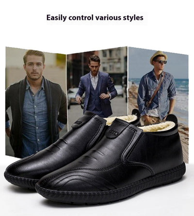 Botas de Invierno para Hombre con Forro de Piel - Aislamiento Térmico Extremo - Image 8