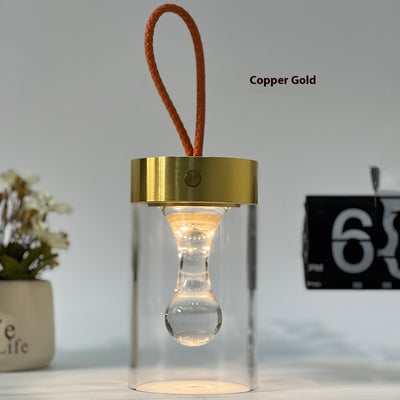 Lámpara Camping Recargable con Diseño Gota de Agua - Luz Nocturna Portátil - Image 6