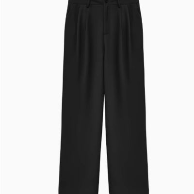 Pantalones Casuales Otoñales para Mujer con Corte Holgado y Caída Elegante - Image 5