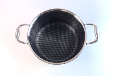 Olla para Sopa Binaural 316 de Acero Inoxidable con Tapa 24CM - Image 16