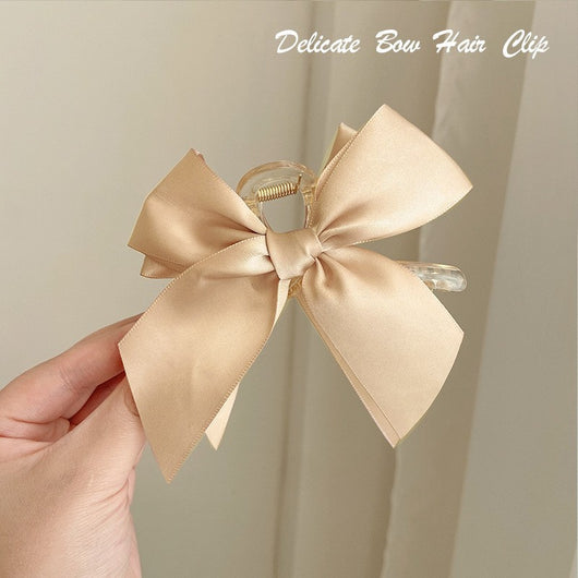Pinza Elegante con Lazo para Cabello Tipo Tiburón - Image 11