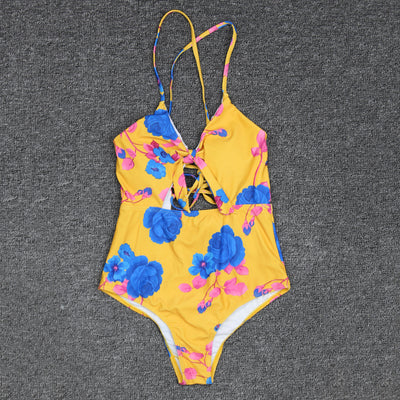 Traje de Baño Entero para Mujer con Tirantes Cruzados - Image 9