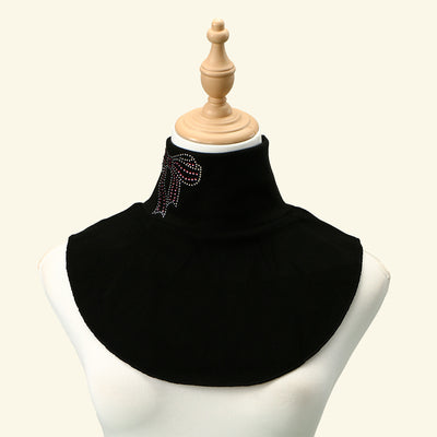 Pañuelo Cuello Moño con Diamantes de Poliéster para Mujer - Image 13