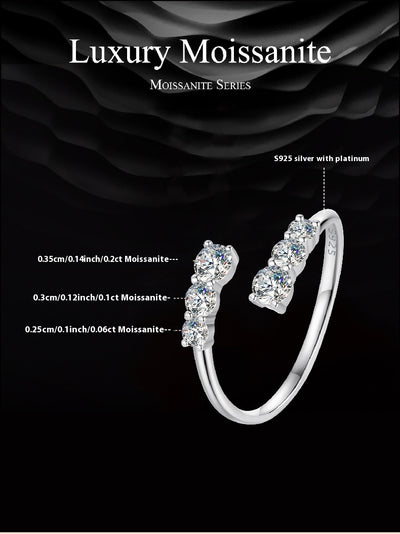 Anillo de Diamante Mozambique Brillante con Charm - Image 18