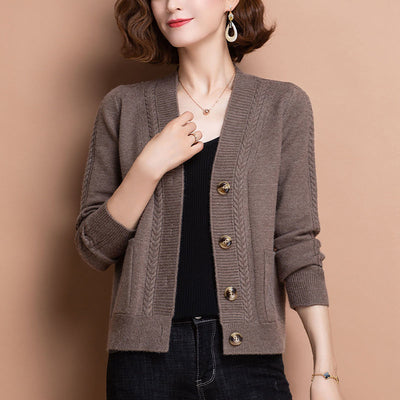 Cardigan Corto de Estilo Importado para Mujer - Image 4