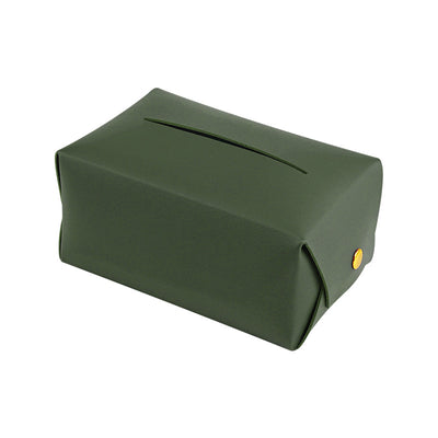 Dispensador de Pañuelos de Cuero para Auto Retro - Image 3
