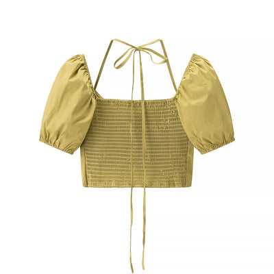 Blusa Hombros Descubiertos con Tirantes Finos - Estilo Deseo Puro - Image 8