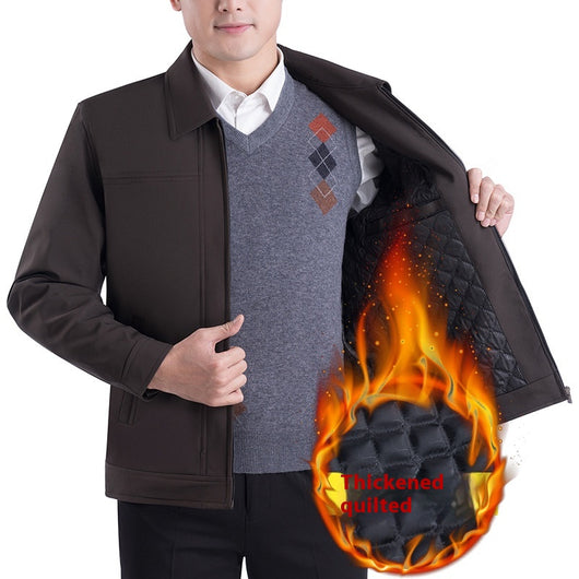 Chaqueta Casual de Otoño para Hombre Maduro - Image 12