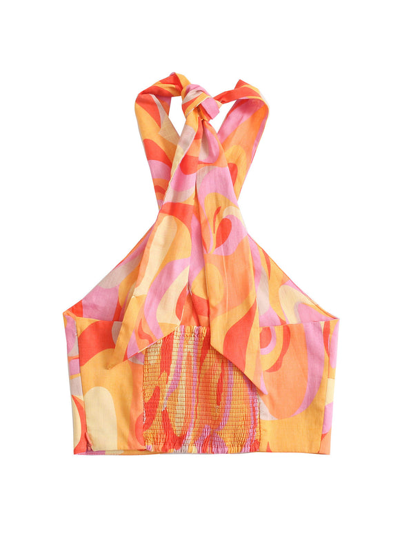 Bolso Bandolera Estampado para Mujer - Diseño Verano