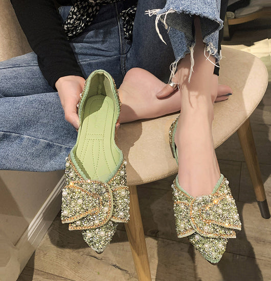Zapatos de Tacón con Perlitas y Cristales para Mujer - Image 7