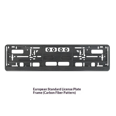 Portaplacas Plástico Estándar Europeo para Camiones - Image 4