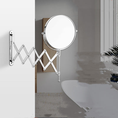 Espejo de Maquillaje Plegable Montado en Pared con Marco Metálico - Image 10