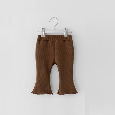 Pantalones Acampanados a Cuadros para Niñas - Image 12