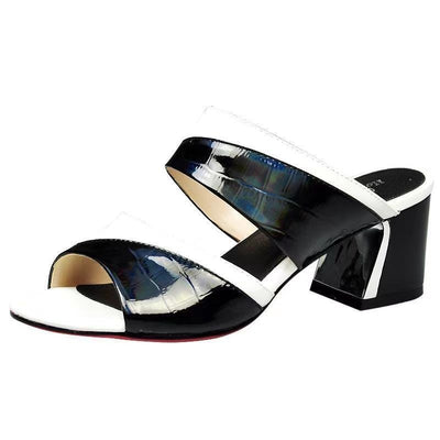 Pantuflas Estilo Vaquero de Cuero para Mujer - Image 12