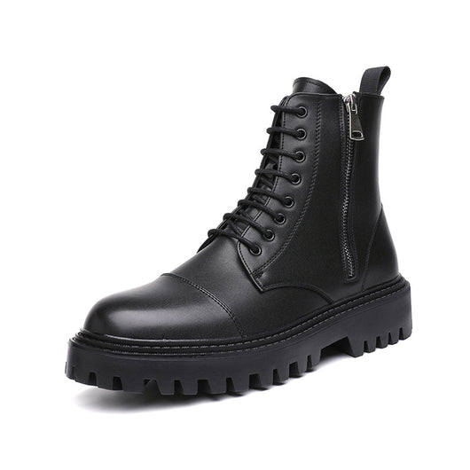 Botas Martin Cortas de Suela Gruesa - Estilo Británico Trendy - Image 13