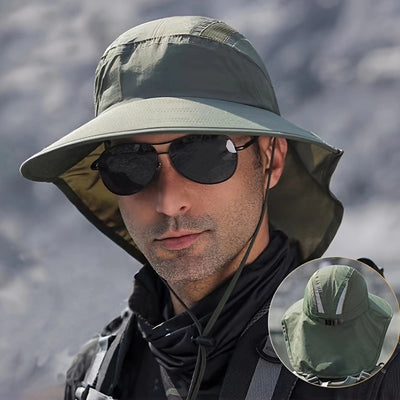 Gorra de Protección Solar para Hombre - Ideal para Actividades al Aire Libre