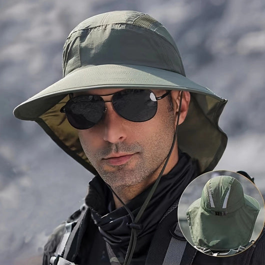 Gorra de Protección Solar para Hombre - Ideal para Actividades al Aire Libre
