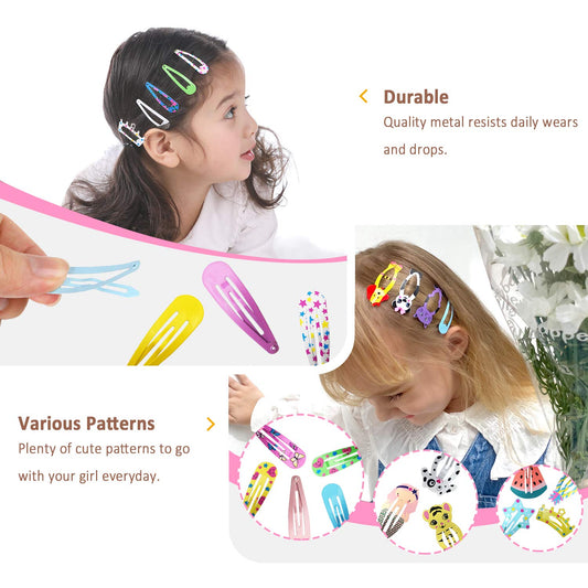 Set de 100 Pasadores Metálicos Antideslizantes para Niñas, Adolescentes y Mujeres - Image 2