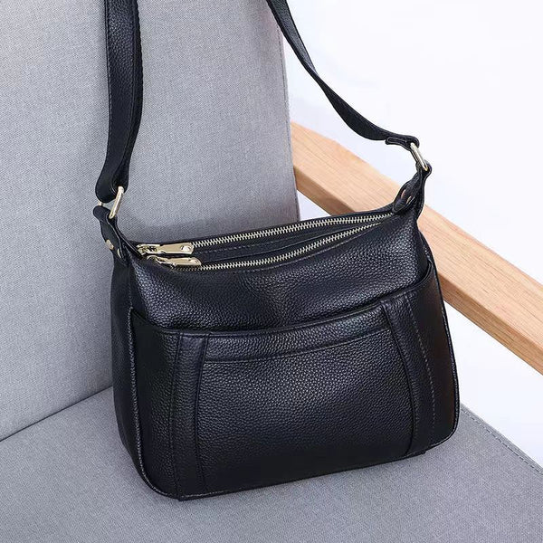 Bolso de Cuero Genuino de Gran Capacidad - Bolsa Madre Tipo Hombro - Image 6