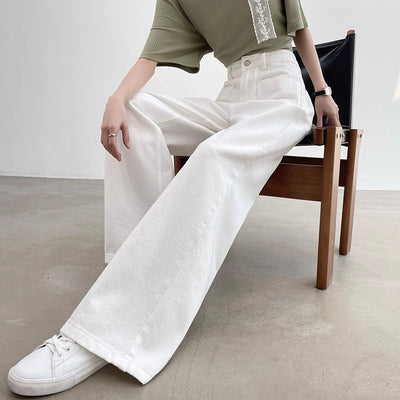 Pantalón Recto Holgado de Cintura Alta con Efecto Adelgazante - Image 5