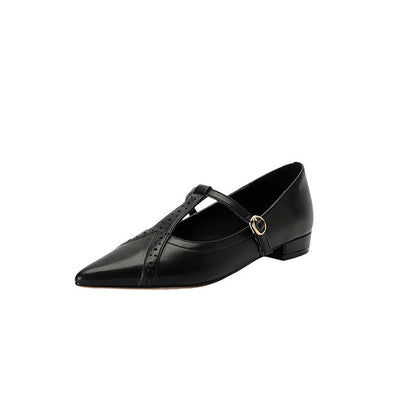 Zapatos Planos Puntiagudos Marrón - Cómodos y Versátiles para Diario - Image 27