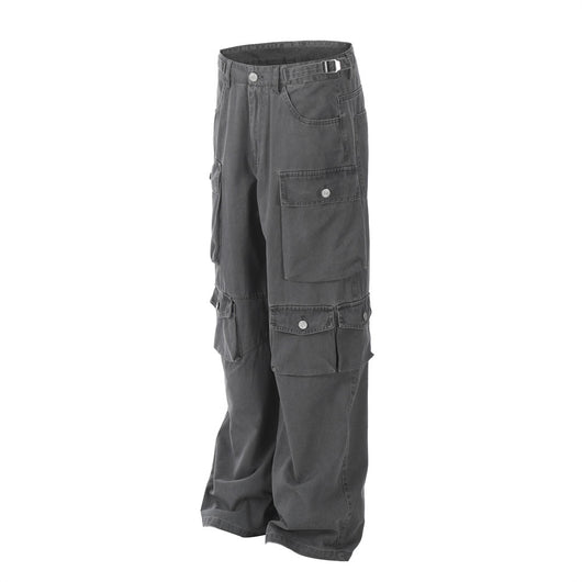 Pantalones Cargo Multibolsillos Americanos para Hombre - Image 11