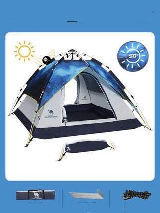 Toldo Automático Reforzado Impermeable para Playa y Camping - Image 4
