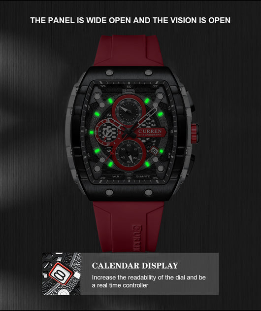Reloj de Cuarzo para Hombre con Cronógrafo de Seis Funciones - Image 17
