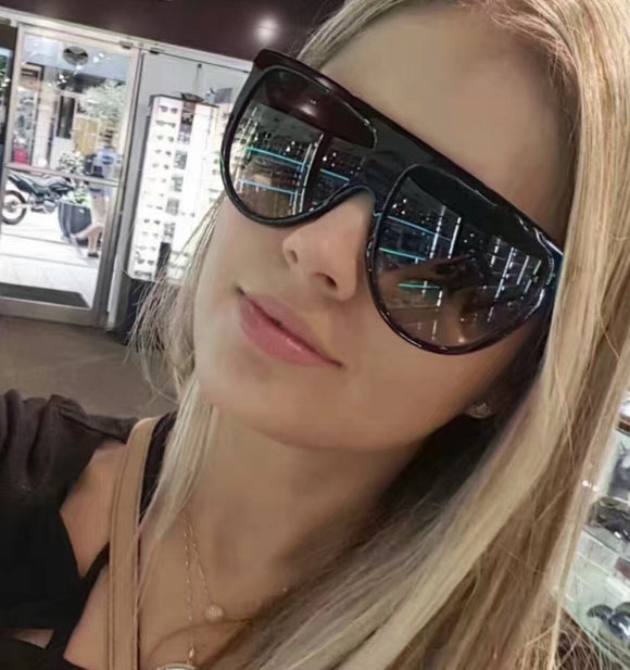 Gafas de Sol Mujer con Lentes Degradadas - Marcos Completos Unisex