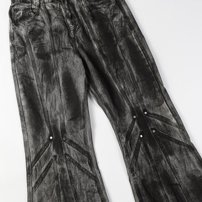 Pantalones Vaqueros Personalizados Otoño con Corte Split - Image 11