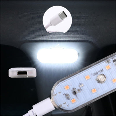 Lámpara Ambiental USB con Carga Inductiva para Auto - Image 2