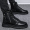 Botas de Cuero para Hombre - Estilo Casual Moderno