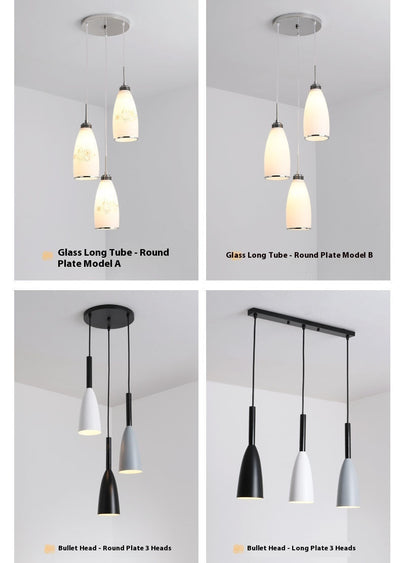 Lámpara Colgante de Tres Brazos para Comedor - Diseño Moderno - Image 7
