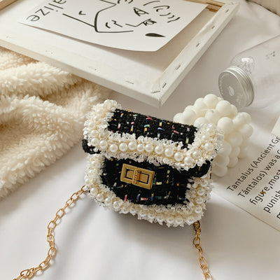 Bolso Crossbody Infantil con Cadena Diamantada - Image 7